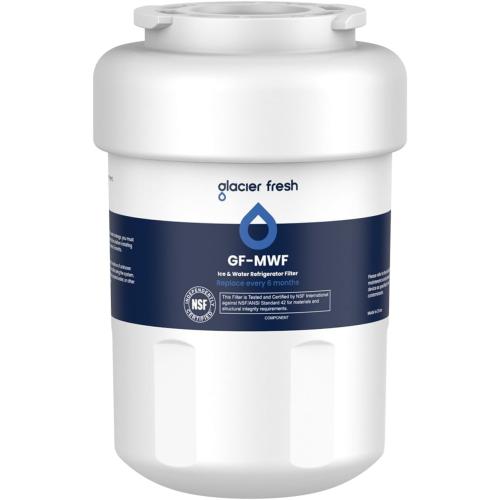 GLACIER FRESH MWF Refrigerator Water Filter Compatible with GE, 1-Pack