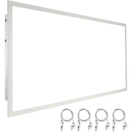 VEVOR 2 x 4 FT LED Panel Light, 50W, 6000LM LED Flat Ceiling Lighting Fixture, Surface/Recessed/Drop Mount with Adjustable Brightness Adjustable Color Temperature, 1.4-Inch Ultra-Thin, for Home Office