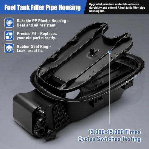 84745940 Fuel Tank Filler Pipe Housing | Compatible with Chevy Silverado 1500 Gas 2019-2025 | 5.8 FT Short Bed Only | Left-Side Fuel Opening | Replace 84492767, 84745968