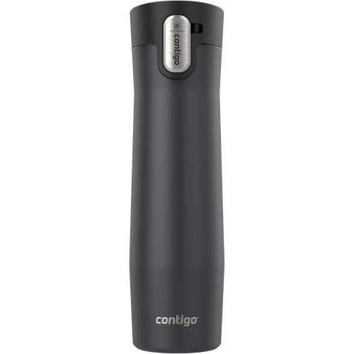 Contigo West Loop 3.0 Stainless Steel Insulated Travel Mug, Leak Proof with AutoSeal Lid, 24oz, Matte Black