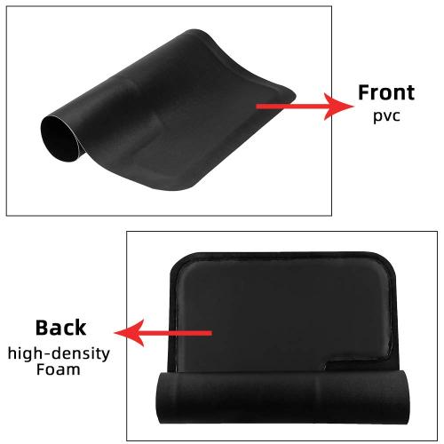 OmySalon 3' x 4' Barber Floor Mat Anti Fatigue for Stylist Standing, 1/2'' Thick Comfort Matt Square Base for Salon Styling Chair, Hair Cutting Hairdressing Beauty Equipment