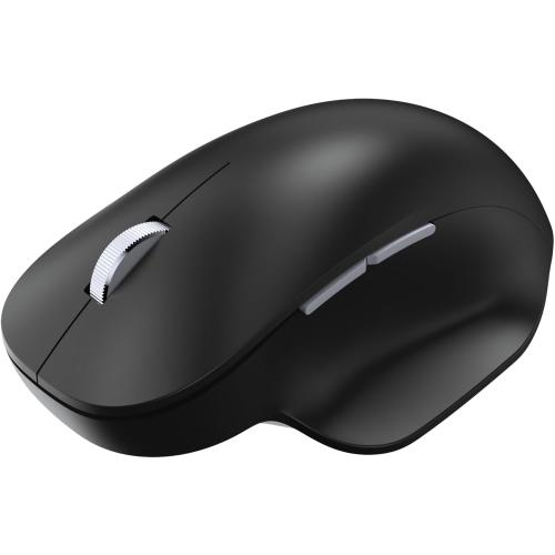 Incase Bluetooth Ergonomic Mouse – Designed by Microsoft – Two Thumb Buttons, Easy to Grip Thumb Rest, Precision Tracking, Connects 3 Devices, 15 Month Battery Life, Mac/Windows PCs/Laptops (Black)