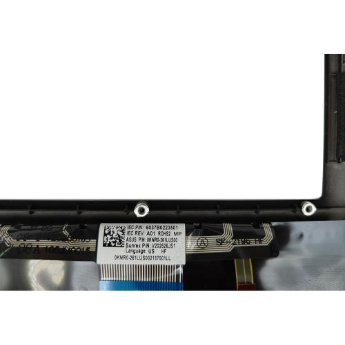 90NR08R1-R31US0 for Asus GU603ZX-XS97 GU603ZM-M16US Palmrest Keyboard Black