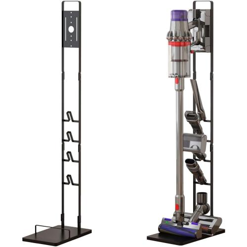 Foho Vacuum Stand, Storage Bracket Stand Holder, Stable Vacuum Stand Compatible with Dyson V15 V11 V10 V8 V7 V6 Handheld Cordless Vacuum Cleaners & Accessories & Attachments