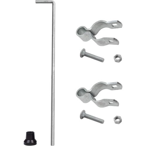 VIVIDA Gate Drop Rod 36 inch, Chain Link Drop Rod, Heavy Duty Cane Bolts Pin Latch for Single or Double Gate, Chain Link Fence Parts, for 1-3/8 Gate Post, 1 Pack