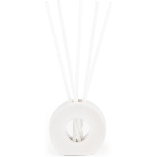 ScentAir Infused Liquidless Reeds | Includes Flameless Reeds and 1 Decorative Vase, White | Essential Oil Aroma Diffuser Sticks | Fresh Spa Scents | Gifting Fragrance | Fresh Linen