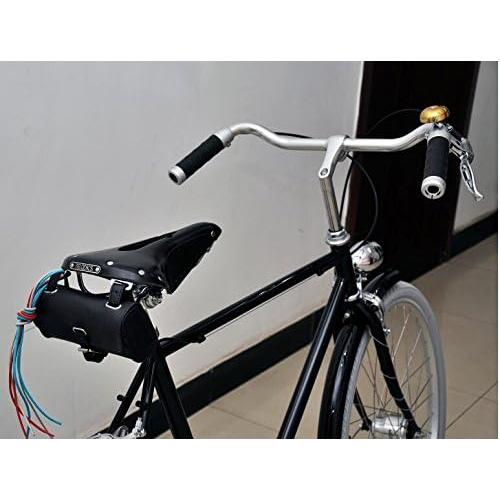 SENQI Bicycle Rise Cruiser Handlebar 25.4mm Silver