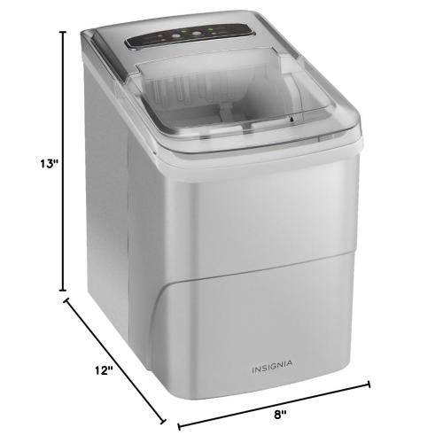 26 Lb. Portable Ice Maker with Auto Shut-Off - color RED  (see the picture for the color)