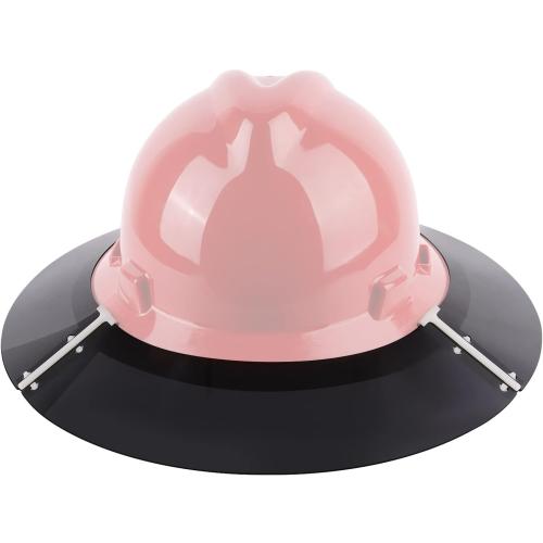 Premium Hard Hat Visor Compatible with Standard V-Gard Full Brim Attachment for Men or Women Working Outside