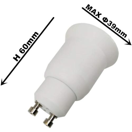 6pcs Bulb Holder GU10 to E27 Adapter Converter - GU10 to E26 LED Bulb Base Socket