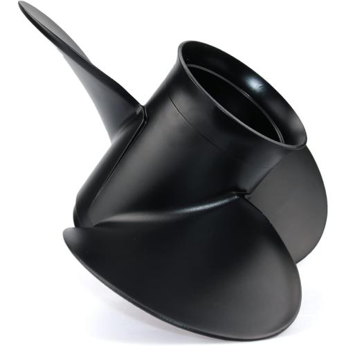 CAPTAIN Boat Propeller fit Johnson Evinrude 40-140 HP Engines, 13 Spline Tooth Outboard Prop, RH, Aluminum, OEM Propellers for 50 60 E-TEC 65 70 75 85 88 90 100 110 112 115 120 125 135 HP