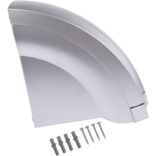 1800W Commercial Hand Dryer, Automatic Electric Hand Dryer, Noise Reduction High Speed Hand Air Dryer for Commercial & Household, Silver Mixizap