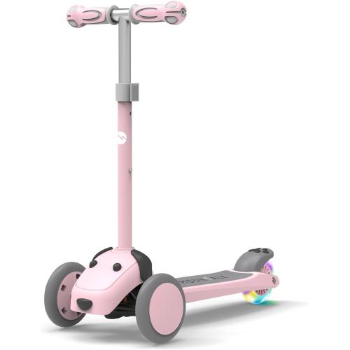 MOUNTALK Kids Scooter for Ages 1-12 Years, 3 Wheels Toddler Scooter for Children Age 1-3/3-5/5-8/8-12 Boys and Girls with Adjustable Heights and LED Wheels