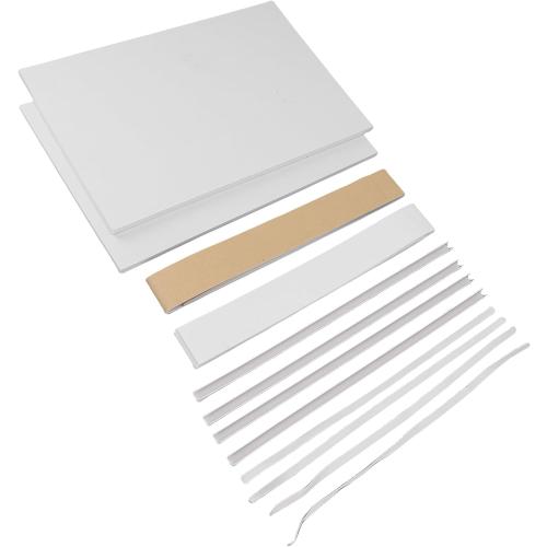 JTLB Air Conditioner Side Insulation Panel Kit Heat Draft Insulating Foam Panel with EVA Strip for Window AC Unit