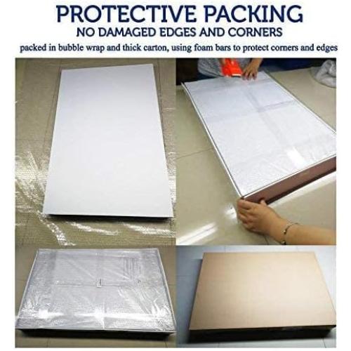 Foam Board 16 x 20 x 3/16(5mm), Foam Core Board Sheets, White Poster Board | 12 Pack, Acid Free Foamboard, Rigid Sign Board for Mounting, Framing, Backing, Display, Presentation, Prints, Crafts & Art
