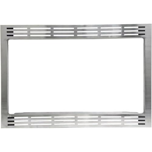 NN-TK922SS 27-inch Trim Kit for 2.2 cu ft Microwave Ovens Compatible with Panasonic, 27 inch, Stainless Steel