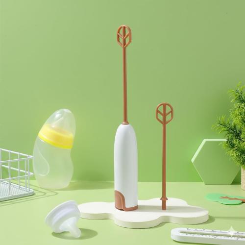 Handheld Electric Baby Formula Mixer with 2 Stirring Sticks, Portable Small Drink Milk Powder Mixer for Bottle Protein Powder Coffee Travel Office Home Stirrer Supply