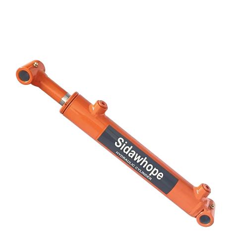 Size 1.5x8 Hydraulics Weld Cross Tube Hydraulic Cylinder 1.5 Bore, 8 Stroke 3500PSI Double Acting SAE6 Port Hydraulic Lifting Cylinder (1.5x8) Universal Hydraulic Cylinders