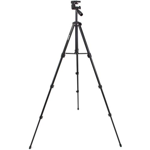 SVBONY SV101 Spotting Scope Tripod 54 inches Travel Tripod Digital SLR Camera Video Spotting Scope Aluminum Alloy Portable Anti-Skid Tripod for Photograph with Carrying Bag