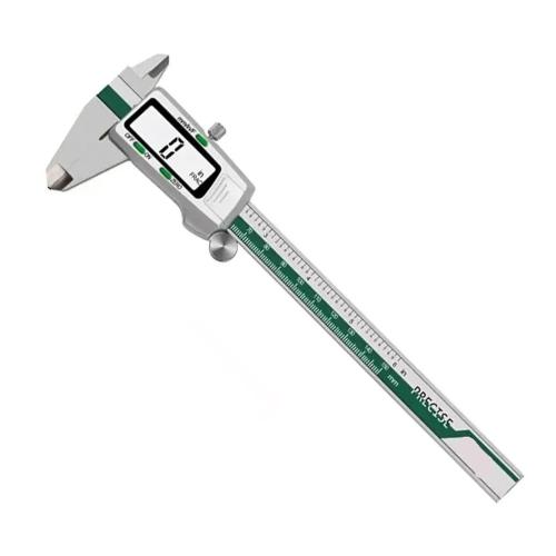 Vernier Caliper Et50 150Mm Digital Caliper Stainless Steel Fraction/Mm/Inch 0.01Mm for Mechanical Components Measure