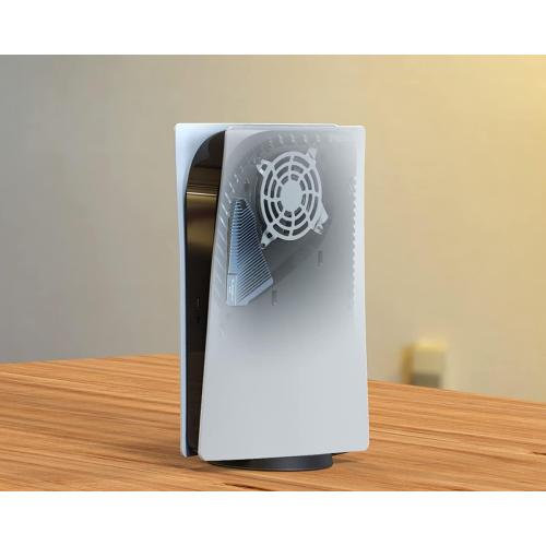 ElecGear PS5 NVMe SSD Heatsink, EL-P5C Heat Pipe   Solid Aluminum Cooler for PlayStation 5 Internal PCIe M.2 NVMe 4.0 Gen4 Memory, Re-Designed SSD Mounting Post Kit - (Not for Slim/Pro)