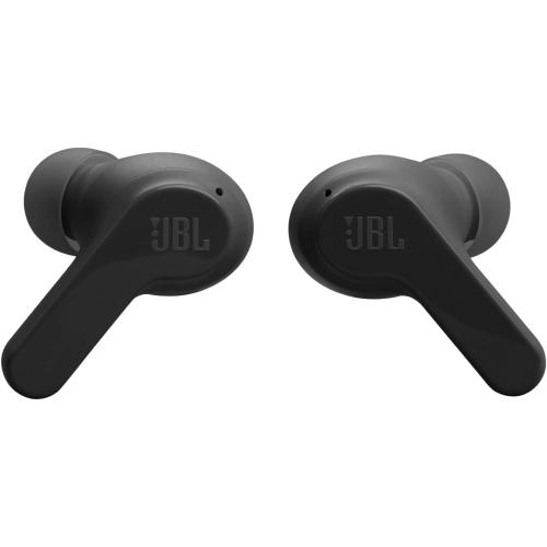 JBL Vibe Beam - True Wireless JBL Deep Bass Sound Earbuds, Bluetooth 5.2, Water & Dust Resistant, Hands-Free Call with VoiceAware, Up to 32 Hours of Battery Life (Black)