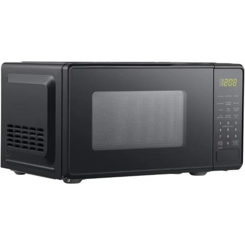 Mainstays 0.7 ft. Countertop Microwave Oven, 700 Watts, Black(Black)