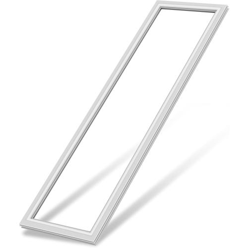 Upgraded 241786006 241786014 Freezer Door Gasket Compatible for Frigidaire Refrigerator Freezer Door Seal 241786002 241786010 FFHS2611PF4 FGHS2631PF4A Gray-White