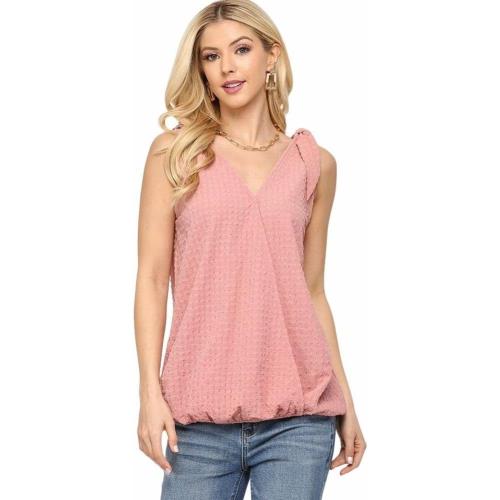 Size Large Womens V Neck Tank Tops Casual Sleeveless Tunic Shirts Basic Shoulder Strappy Knit Side Sweater Vest