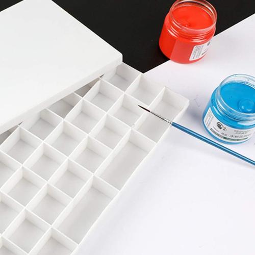 Artist Paint Saver Box Painting Storage Tray With Lid For Watercolor Acrylic Gouache Oil Paint Art Supplies