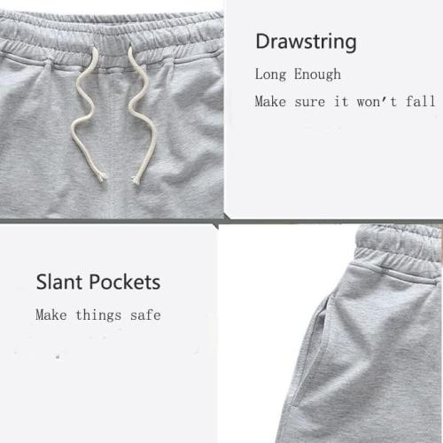 JackieLove Men's & Women's 3 Sweat Gym Running Workout Athletic Short Training Lounge Cotton Shorts Bottoms