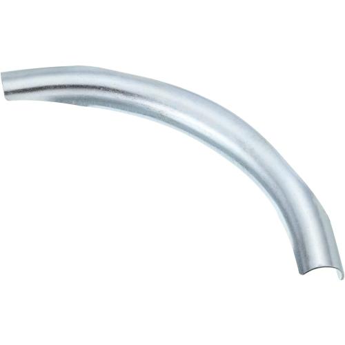 PATIKIL 32mm PEX Tube Bend Support, PEX Tube Metal 90 Degree Elbow Bend Support for Copper PEX Pipe Tubing, Silver Tone