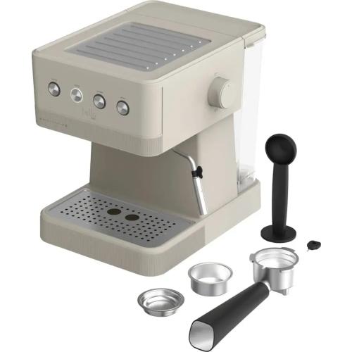 Bella-PRO Barista Elite Espresso Station - Programmable Coffee Maker with 20-Bar High Pressure, Espresso & Cappuccino Machine, Integrated Steam Wand, Single & Double Cup Brewing Options