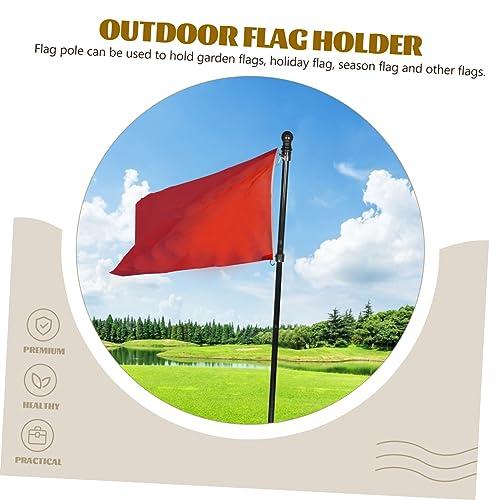 BESPORTBLE Reusable Stainless Steel Flagpole Rotating Heavy Duty Outdoor Flag Holder for Garden Wall Roof and Boat Weather Resistant and Practical Flag Display Rack