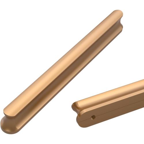 10 Pack Champagne Bronze 5 Inch(128mm) Hole Center Kitchen Cabinet Handles Cabinet Pulls Kitchen Drawer Pulls Hardware for Cupboard Dresser Handles Bathroom
