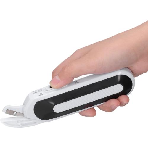 Cordless Electric Scissors, Mini Portable Shears Cutting Tool Battery Operated Scissors for Sewing Cutter Carpets Leather Rubber Paperboard Felt Wrapping Paper Fabrics (Shipped without Batteries)