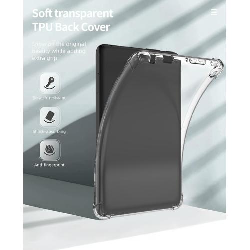 Clear Case Fit for Kindle Paperwhite (10th Generation, 2018) 6 Transparent Cover, Ultra-Thin Protective Back Shell with Thick Corners for Kindle Paperwhite 4 (10th Gen) (Transparent)