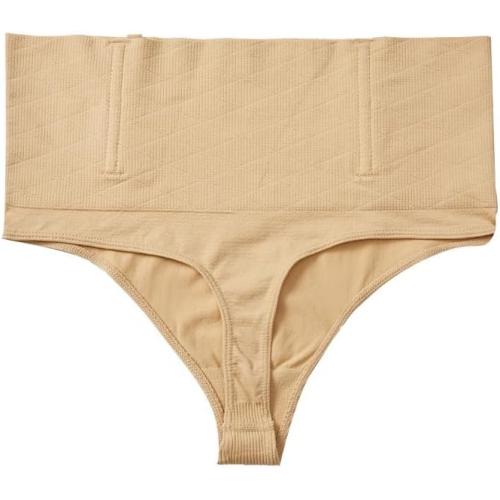 Tummy Control Thong Shapewear for Women Seamless Shaping Thong Underwear High Waist Body Shaper Panties L