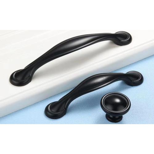 30 Pack Kitchen Cabinet Handles Black Metal Stainless Steel Kitchen Drawer Pulls Cupboard Handles Cabinet Hardware Cabinet Pulls -3-3/4 ”(96mm) Hole Center