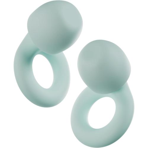 MINT Loop Quiet 2 Ear Plugs - Ultra-Comfy Reusable Noise-Reducing Earplugs for Sleep, Deep Focus, Travel, Sensitivity | Flexible Hearing Protection | Customizable Fit | 24dB (SNR) Noise Reduction
