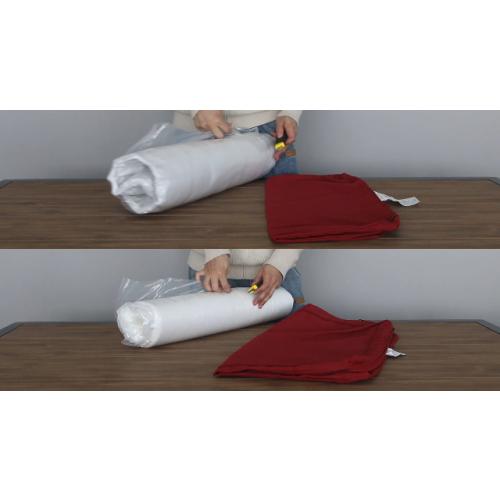 22x24 inch Outdoor/Indoor Deep Seat Patio Cushions Set of 2 Deep Seat Bottom Resilient Foam Filling Water Repellent Stain-Resistant UV Resistant Weather Resistant Almond