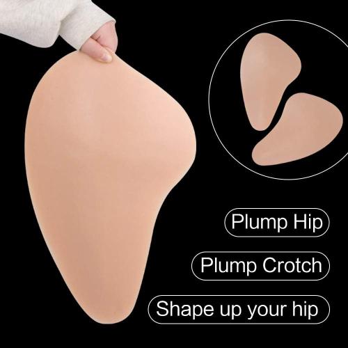 Silicone Hip Pads Enhancer Thigh Pads Removable Flexible Hip Enhancement for Crossdressers DragQueen Women