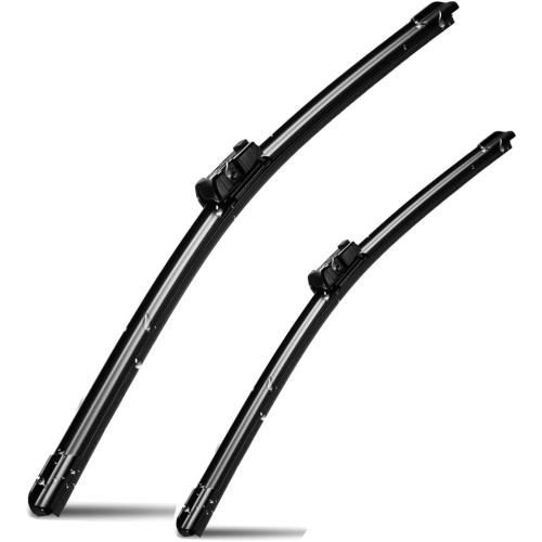 2 Factory Wiper Blades Replacement for Volkswagen Passat 2005-2011/CC 2008-2012 /Jetta 2005-2010 Original Equipment Windshield Wiper Blades Set - 24 19 (Set of 2)