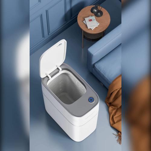 JOYBOS 15L Touchless Smart Motion Sensor Trash Can - Includes 20 Trash Bags
