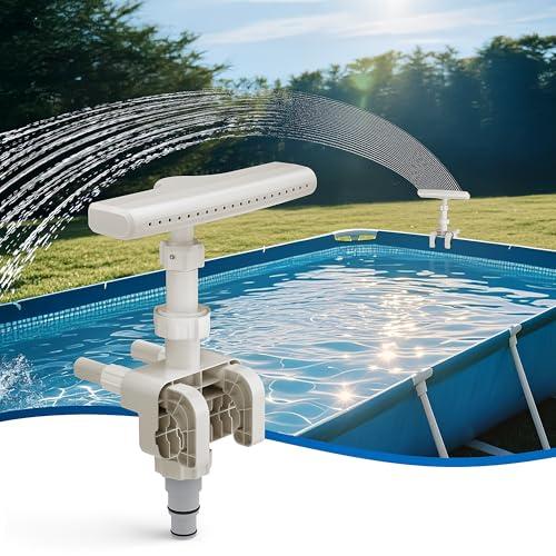 Upgraded Pool Fountain for Above Ground Pools, Pool Sprinkler