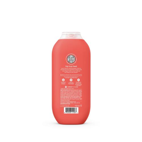 Method Limited Edition Body Wash, Hip Hop Heat with notes of Hibiscus, Jasmine Leaf, and Lychee, 18oz