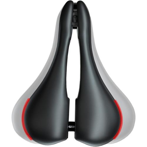Width Adjustable Bike Seat - Comfortable Prostate Friendly Bicycle Saddle Suitable for Mountain, Road, City and Stationary Exercise Bikes