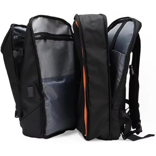Vacuum compression backpack, multifunctional computer bag, large capacity expandable travel bag