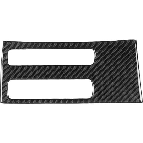 NVCNX Real Carbon Fiber Trim for Nissan Rogue Interior Accessories | for 2021-2026 2022 2023 2024 2025 SV/SL/S/Platinum/Rock Creek, Dash Driver Side Control Panel Cover, Sticker Decal, 1PC
