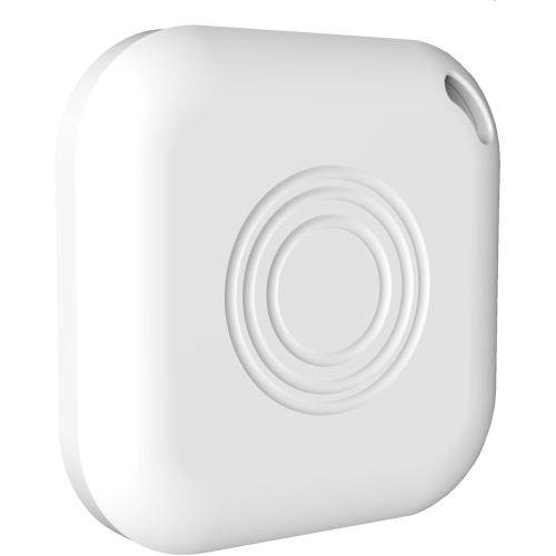 Air-Tag 1 Pack Smart Bluetooth Tracker,SmartTag Holder Works with Apple Find My (iOS Only) Key Finder Item Locator with Sound, Waterproof GPS Tracker for Pets, Luggage, Children etc.(White)